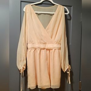 Pale pink Venus romper